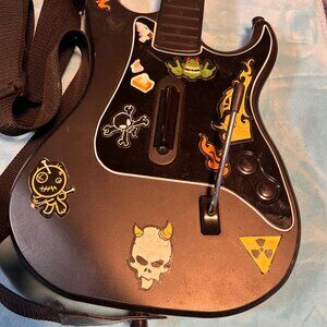 Guitar Hero Kramer Striker Red Octane Wireless Controller *No Dongle* Untested